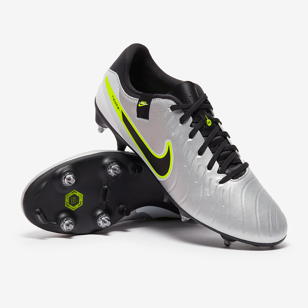 Nike Tiempo Legend X Academy SG-Pro Anti-Clog - Argent Métallique