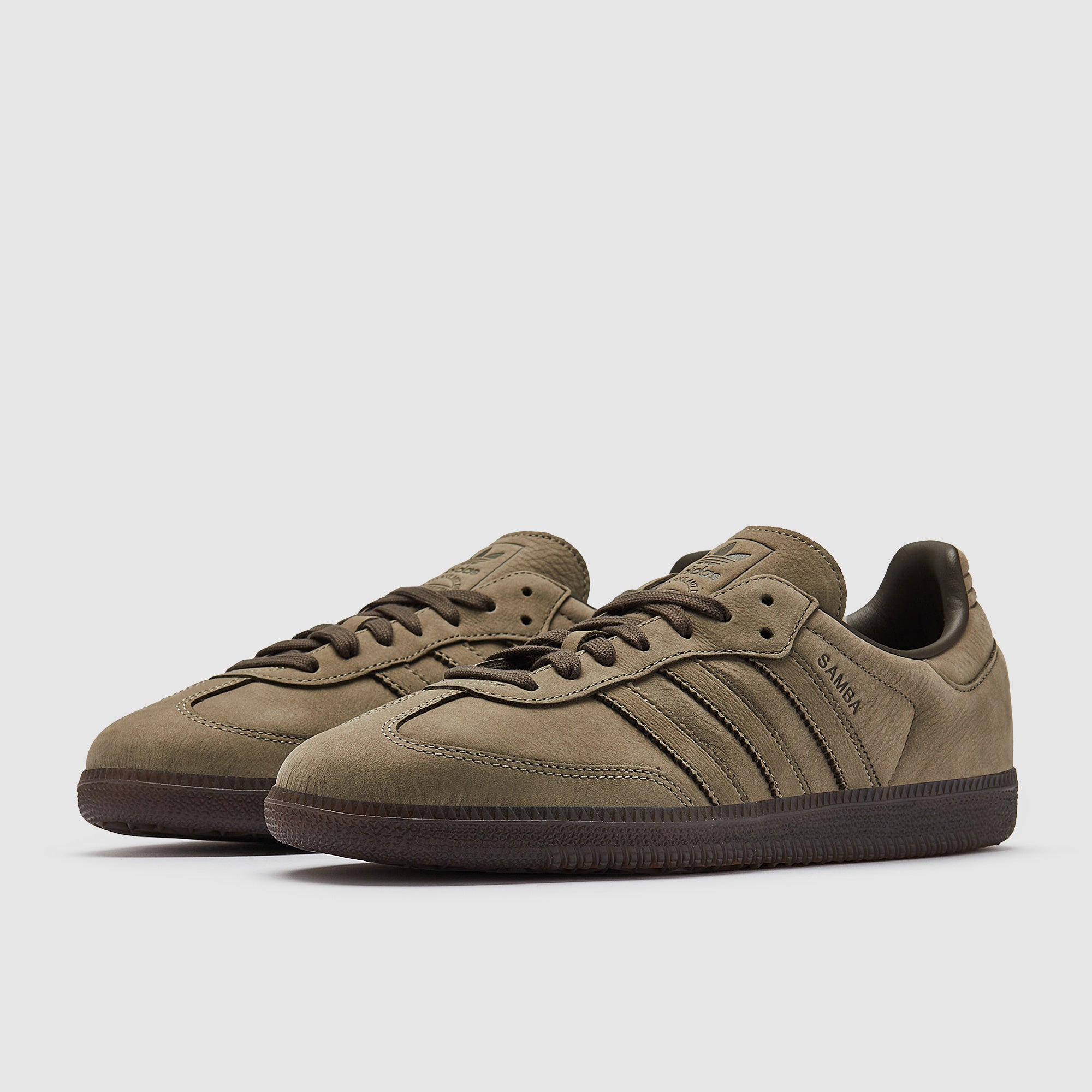 adidas Originals Samba OG - Clay/Shade Olive/Gum - Trainers