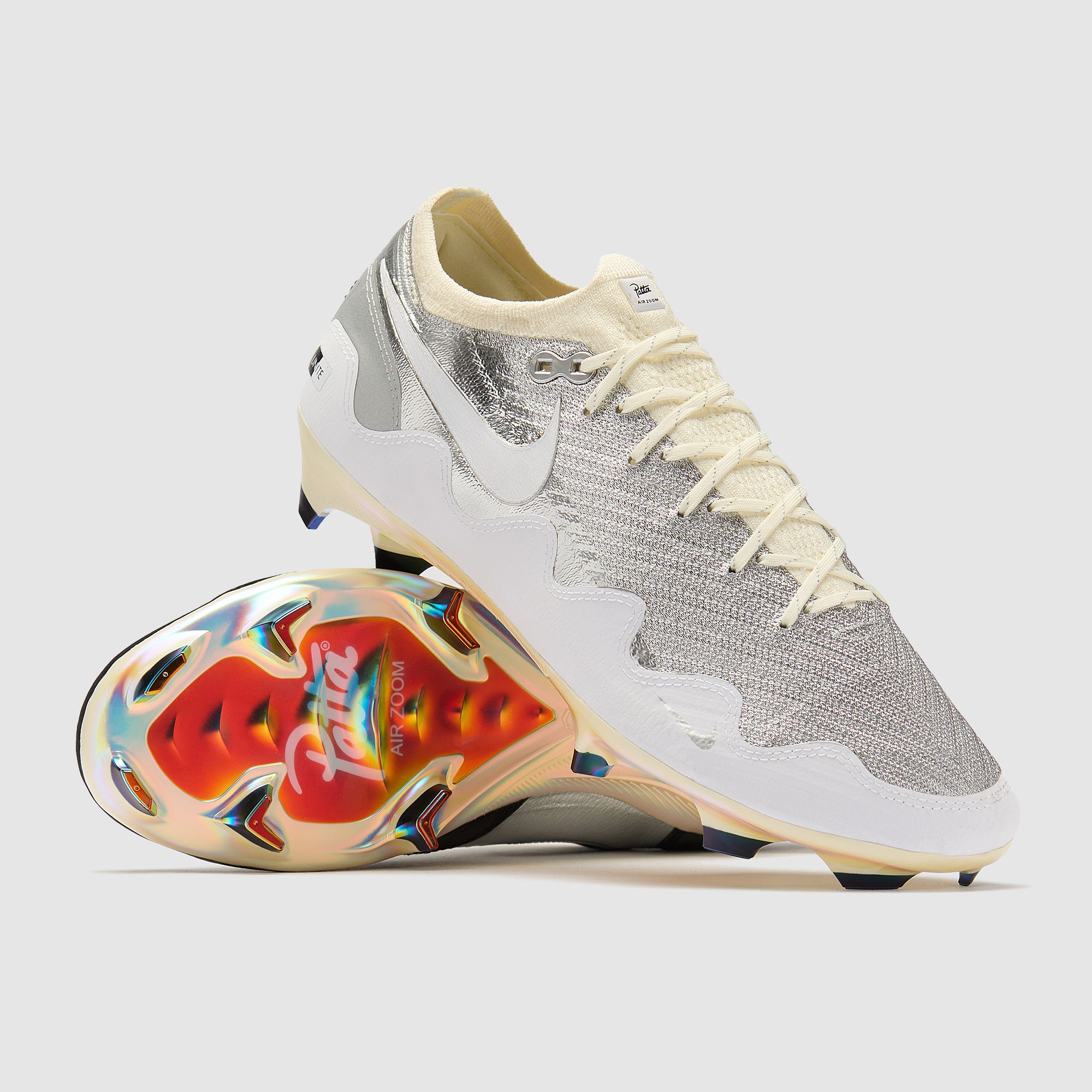 Nike Air Zoom Mercurial Vapor XVI Elite x Patta SE FG - Chrome