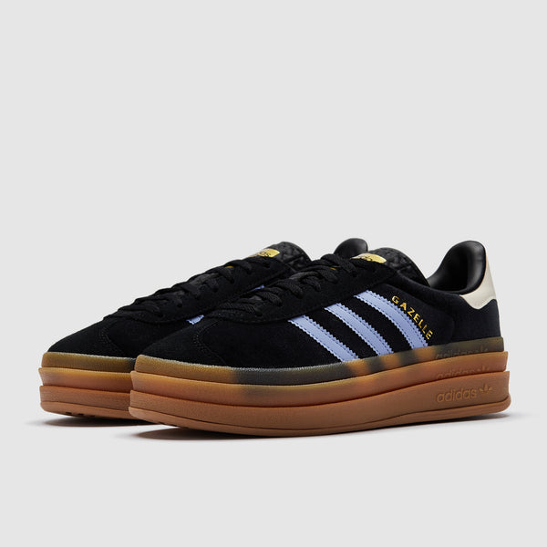 adidas Originals Older Kids Gazelle Bold (GS) - Core Black/Blue  Spark/Wonder White - Trainers