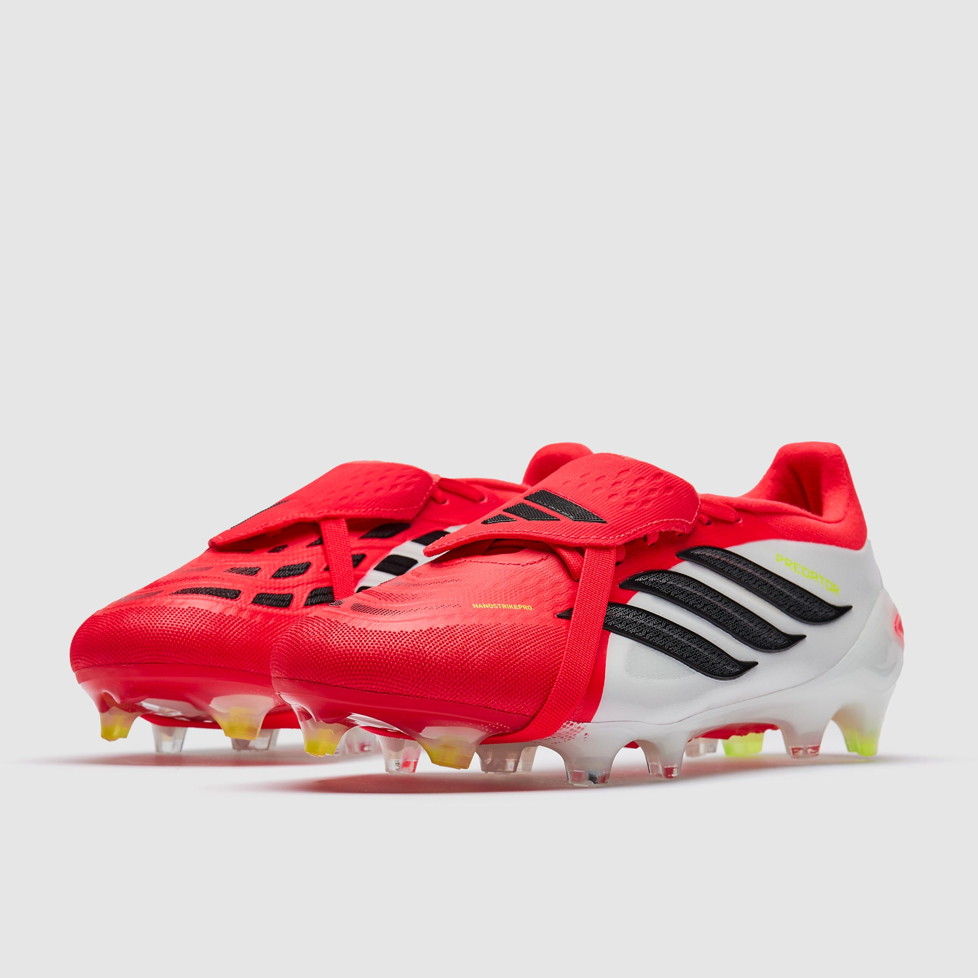 adidas Predator Pro Tongue FG - Rouge Lucide/Noir/Blanc Ftwr