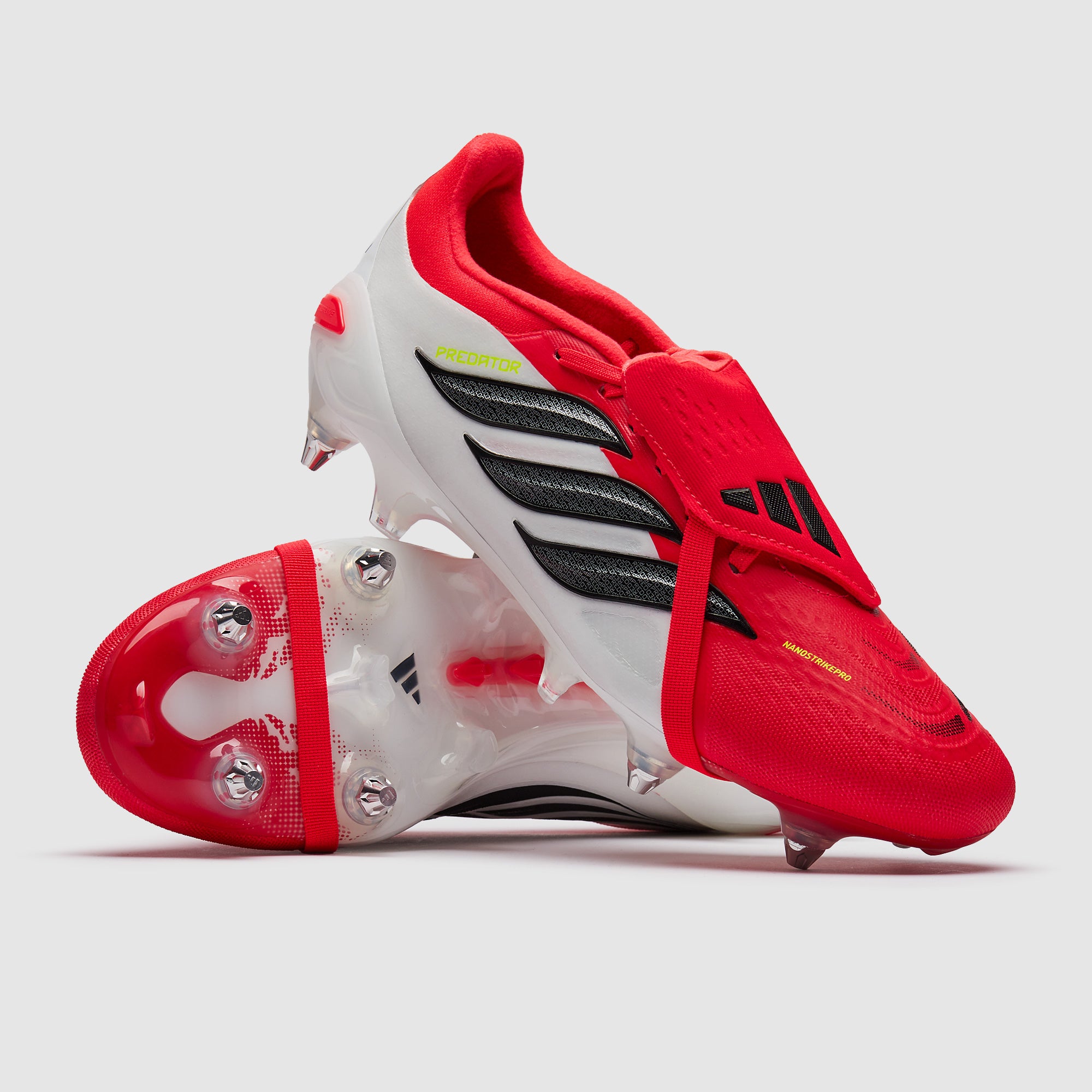 adidas Predator Pro Tongue SG - Rouge Lucide/Noir/Blanc Ftwr
