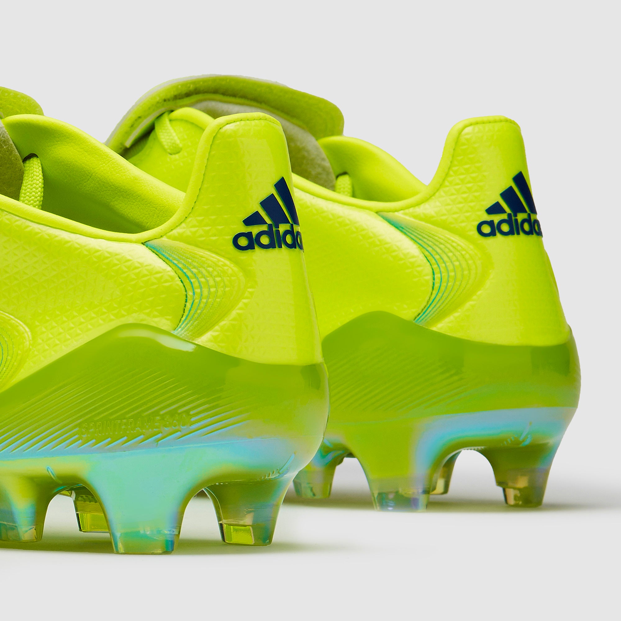シューズ  f50 elite fg tunit adidas F50 Elite x Tunit FG - Citron Lucide/Team Bleu Royal