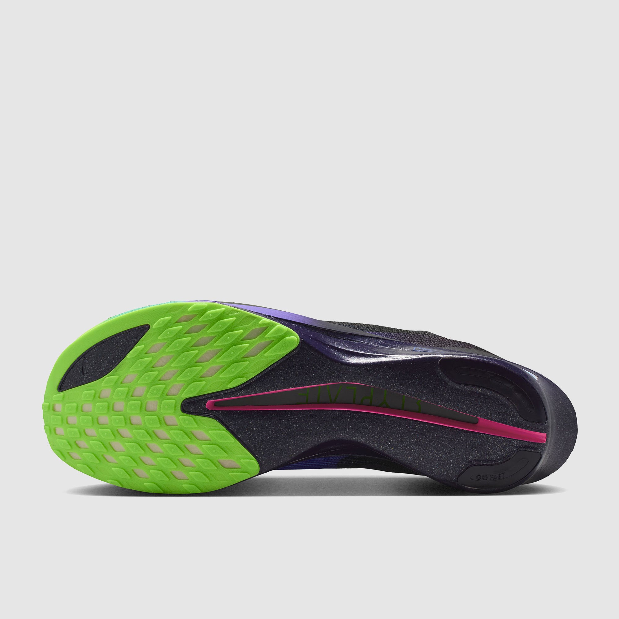 Nike ZoomX Streakfly 2 Glam - Obisdienne Foncé/Noir/Vert