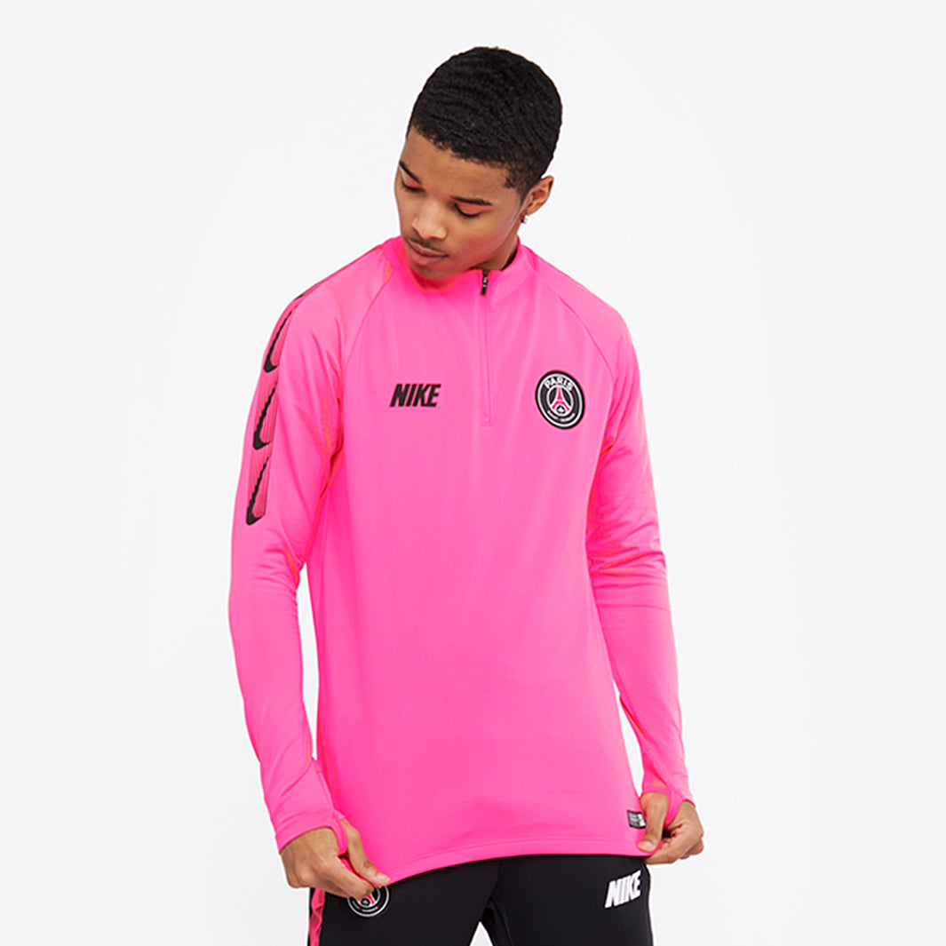 Haut Nike Paris Saint-Germain 2018/19 Dry Squad Drill - Rose/Rose/Noir ...