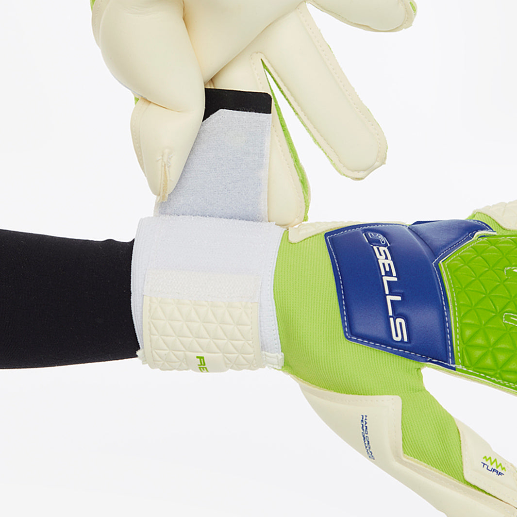 Sells Revolve Terrain - Mens GK Gloves - Flat Palm - Navy/Lime